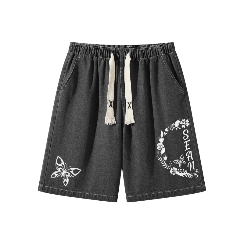 SEANBYSEAN Denim Shorts Unisex-9