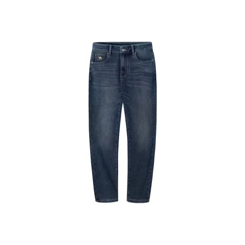 CAMEL Cone Oil Stain Resistant Washable Soft Stretch Warehouse Three Proofing Jeans Men's