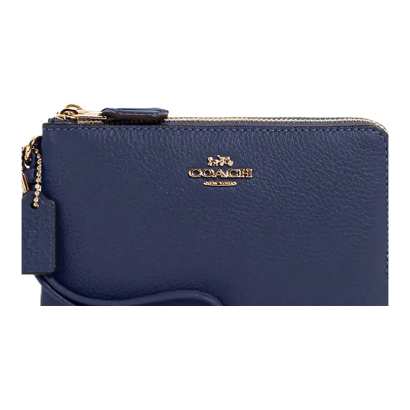 COACH Corner Zip Coin Purses-4