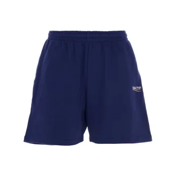Balenciaga Casual Shorts Men's Blue
