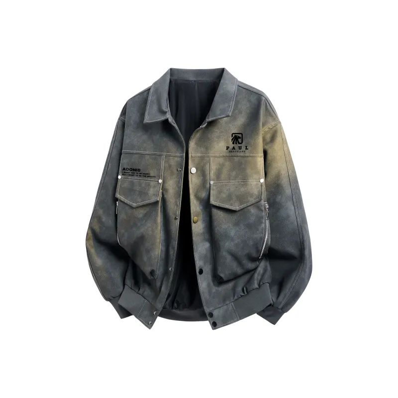PAUL COSTELLOE Leather Jacket Unisex-9
