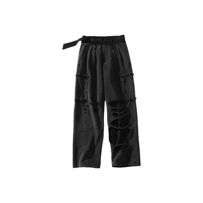 A SQUARE ROOT Casual Pants Unisex-0