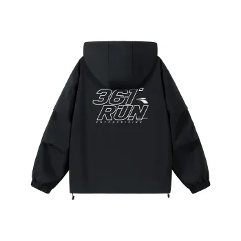 361° Trench Coat Unisex Super Black