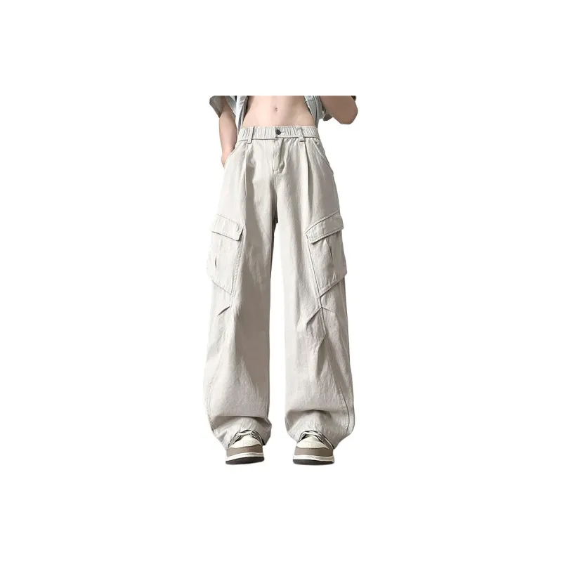 RASHOMONG Cargo Pants Unisex-0