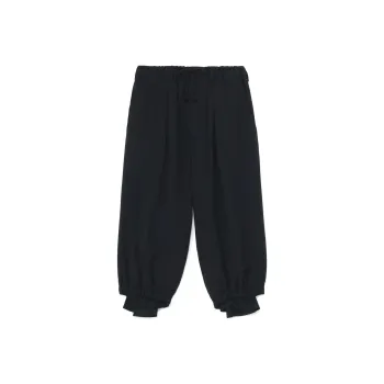 Yohji Yamamoto Drawstring waist Crow Trousers