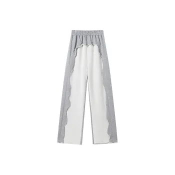 ANDREA MARTIN Casual Pants Unisex Gray