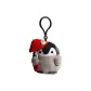 Red Umbrella Penguin Pendant