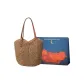 Khaki+Shopping Bag