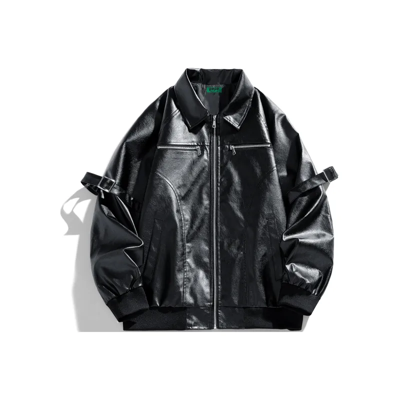 Pepe The Frog Leather Jacket Unisex-0