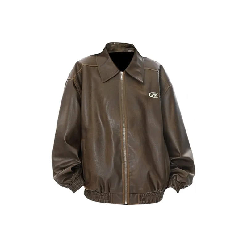 ZONEiD Leather Jackets Unisex-6