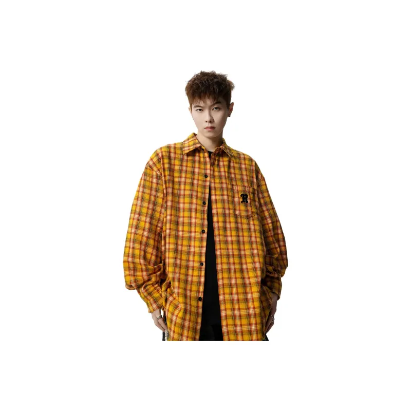 A/2/8/T Shirts Unisex Yellow-0
