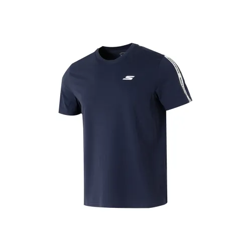 Skechers Sportlife SS25 T Shirt Men's Blue 0515