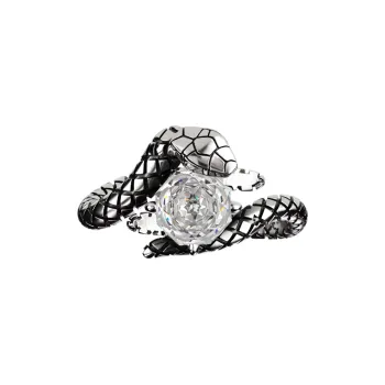 ICEGANG White Gold Plated Copper Rings Unisex