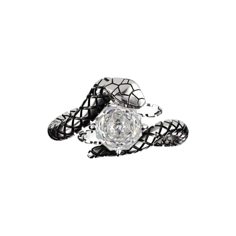 ICEGANG White Gold Plated Copper Rings Unisex-0