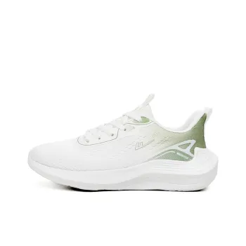 Warrior Breathable, Supportive, And Lightweight Low Top Casual Running Shoes Women's White Green