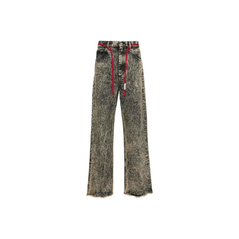MARNI Flared Denim Trousers-0