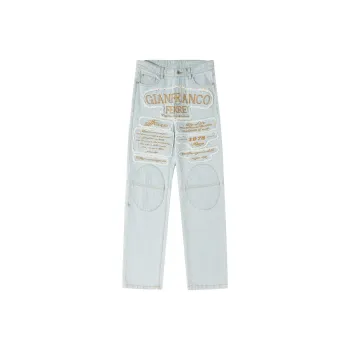 GF Ferré Jeans Unisex Light Blue