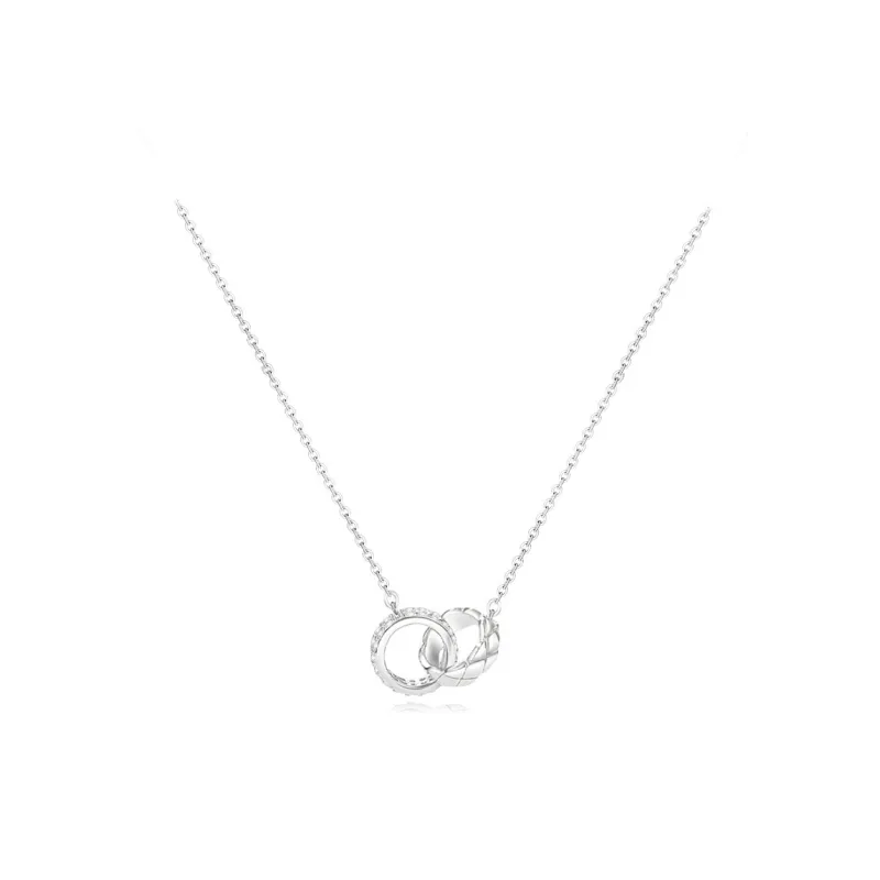 FANFRI Zircon Necklaces Women's Sweet Love Confession, Anniversary, Love Confession Box-0