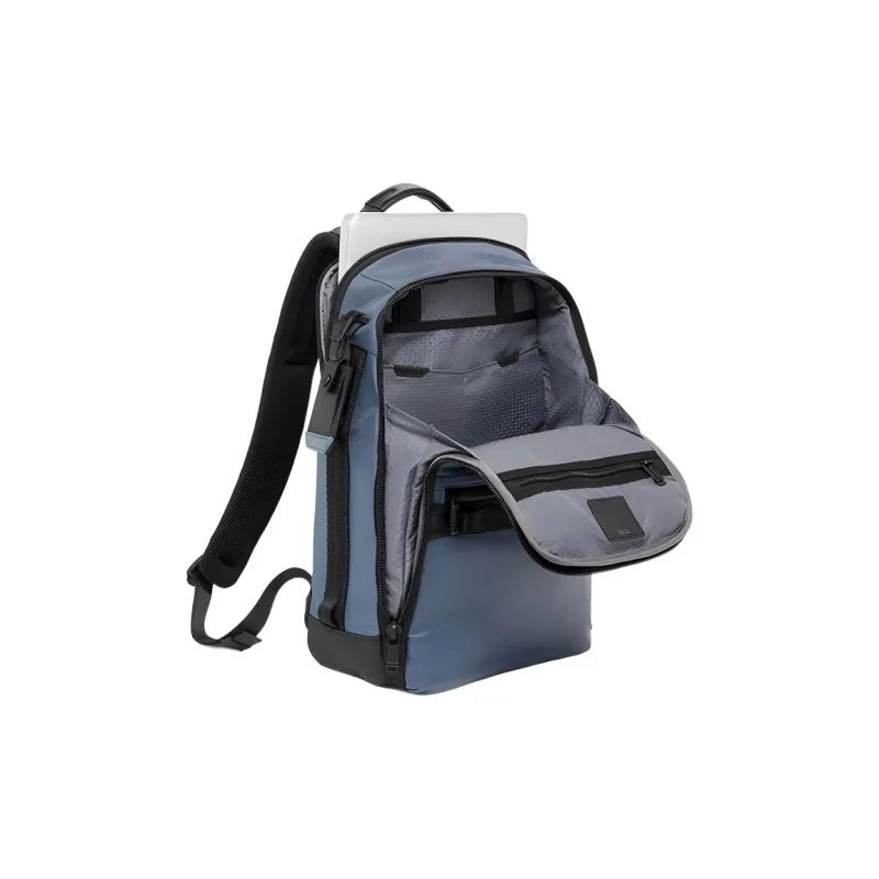 TUMI Nylon Travel Bag Backpack Large Size Men's Blue-2