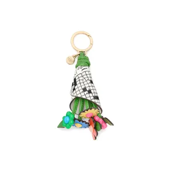 Kate Spade Artificial Leather Keychains Women's Green