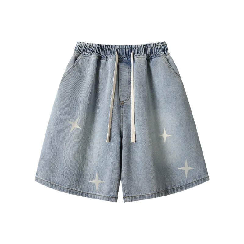 ONEANNET Denim Shorts Unisex-5