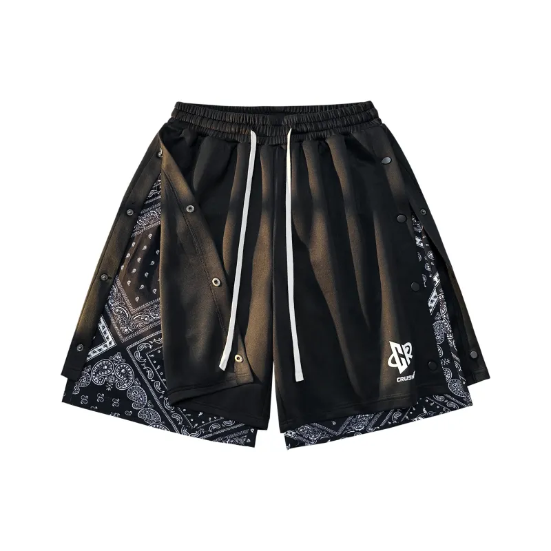CRUSH KEY Casual Shorts Unisex-0