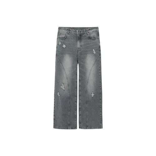 NANS STUDIO Jeans Men's Washed Gray