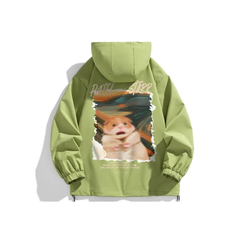HUANQIU Jackets Unisex-4