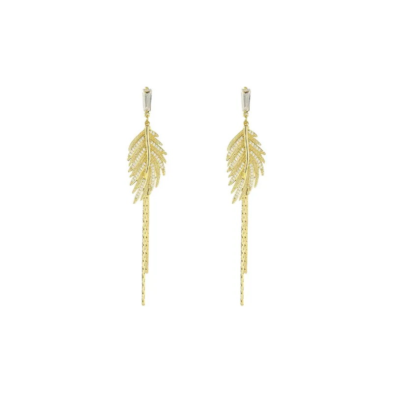 Yiru Alloy Electroplated Earrings Women's-0
