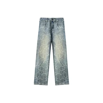 FAR BACK Jeans Unisex Vintage Blue