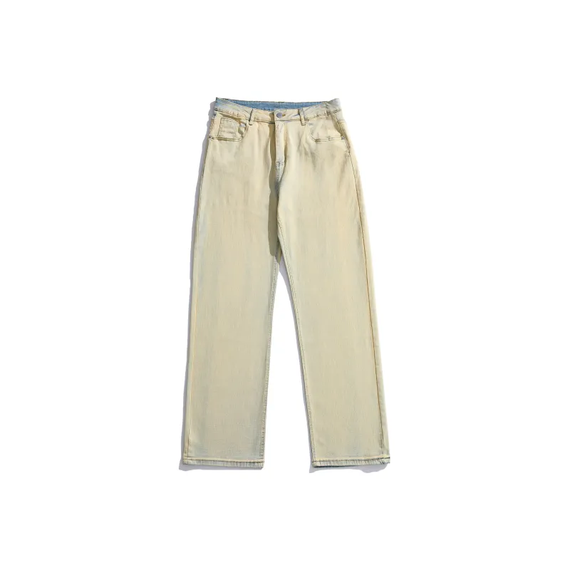 NOCAO Jeans Unisex Yellow Mud-0
