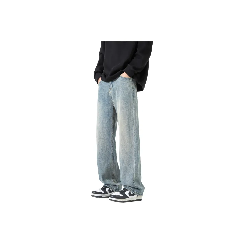 JUNGLE PANDA Jeans Unisex Smoke Gray-0
