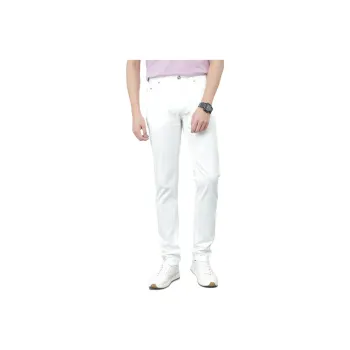 EDENBO Casual Pants Men White