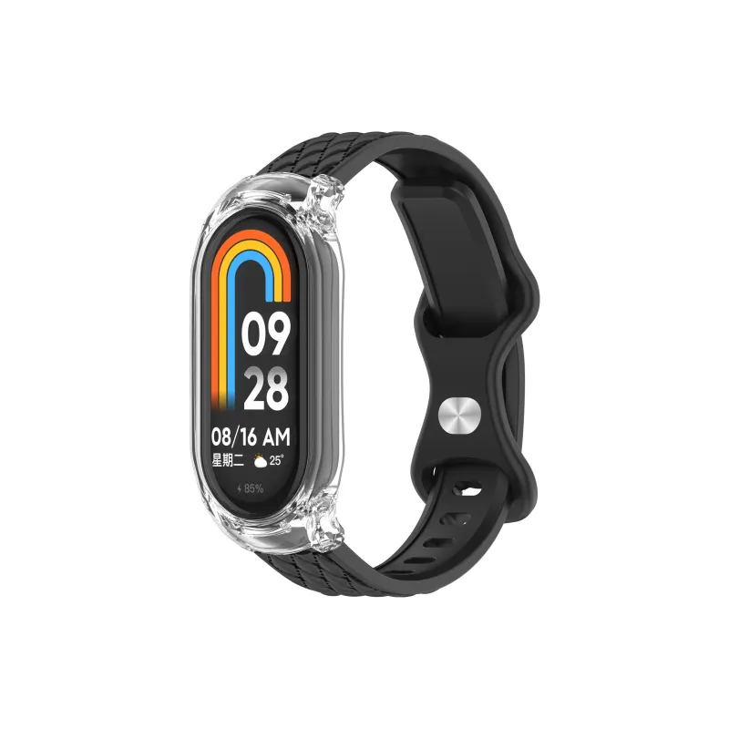 STEWPIGO Xiaomi Compatibility Watch Band Silicone Material-6