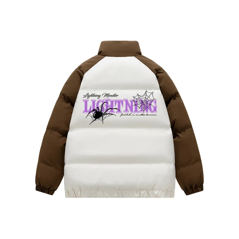 LIGHTNING MONSTER Puffer Jacket Coat Unisex-15