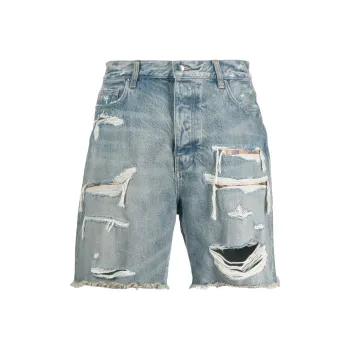 AMIRI Pajama Art Patch Short