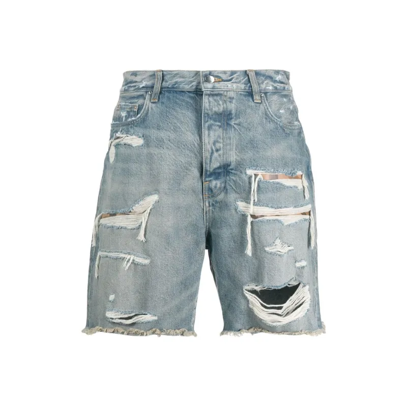 AMIRI Pajama Art Patch Short-0