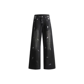 JASONWOOD Cowboy On The Run Jeans Unisex Dirty Dyed Black