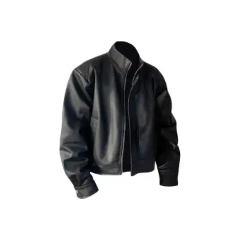 ROSECREED Leather Jacket Unisex Black-7