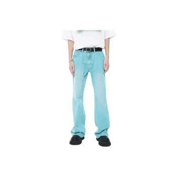 Voguo Relay Jeans Unisex Bamboo Leaf Cyan