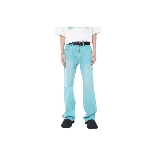 Voguo Relay Jeans Unisex Bamboo Leaf Cyan