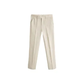 ZARA Suit Trousers Men Beige