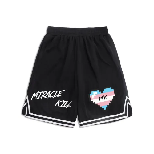 MIRACLE KILL x SPARK INFINITE SS24 Casual Shorts Unisex Black