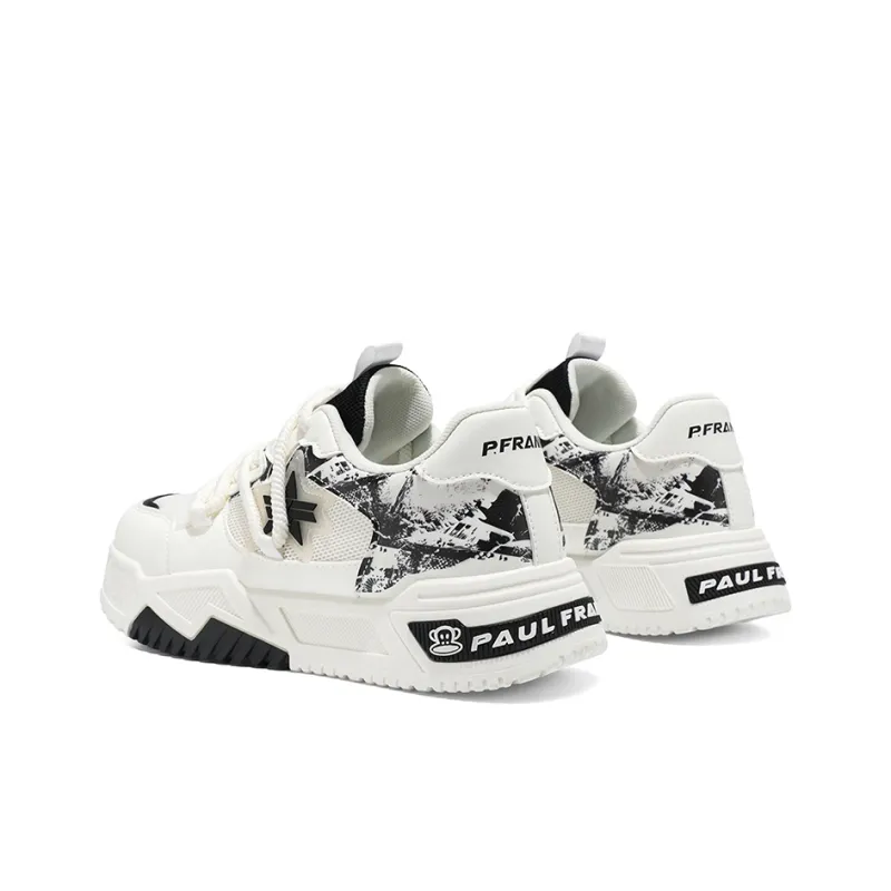 PAUL FRANK Lightweight Breathable Height Increasing Low Top Skateboard Shoes Men's-10