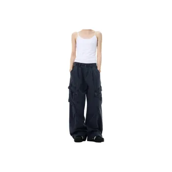 Pirkadat Cargo Pants Unisex Navy Blue