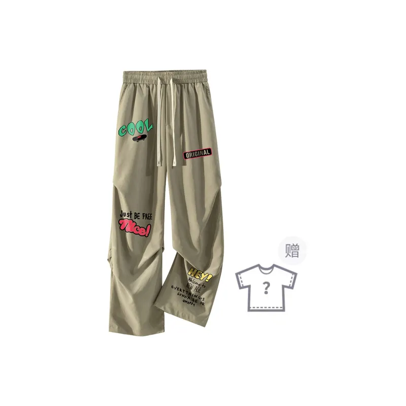 Qnxeey Casual Pants Unisex-47