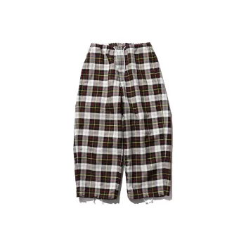 Beams Checked Trousers