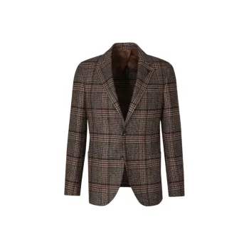LARDINI Checked Blazer