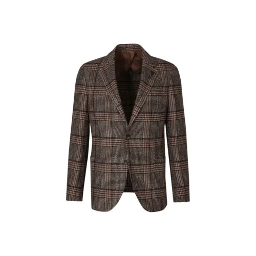 LARDINI Checked Blazer