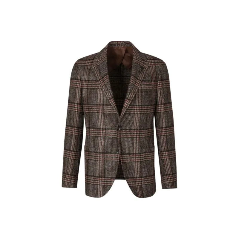 LARDINI Checked Blazer-0